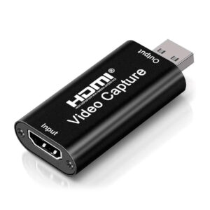 Placa de captura hdmi 4k usb 1080p full hd live streaming conversor video