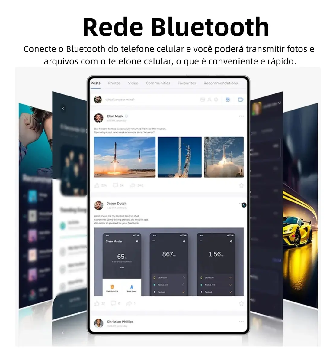 Tablet Android 13 Pro12 12gb+512gb - Imagem 3