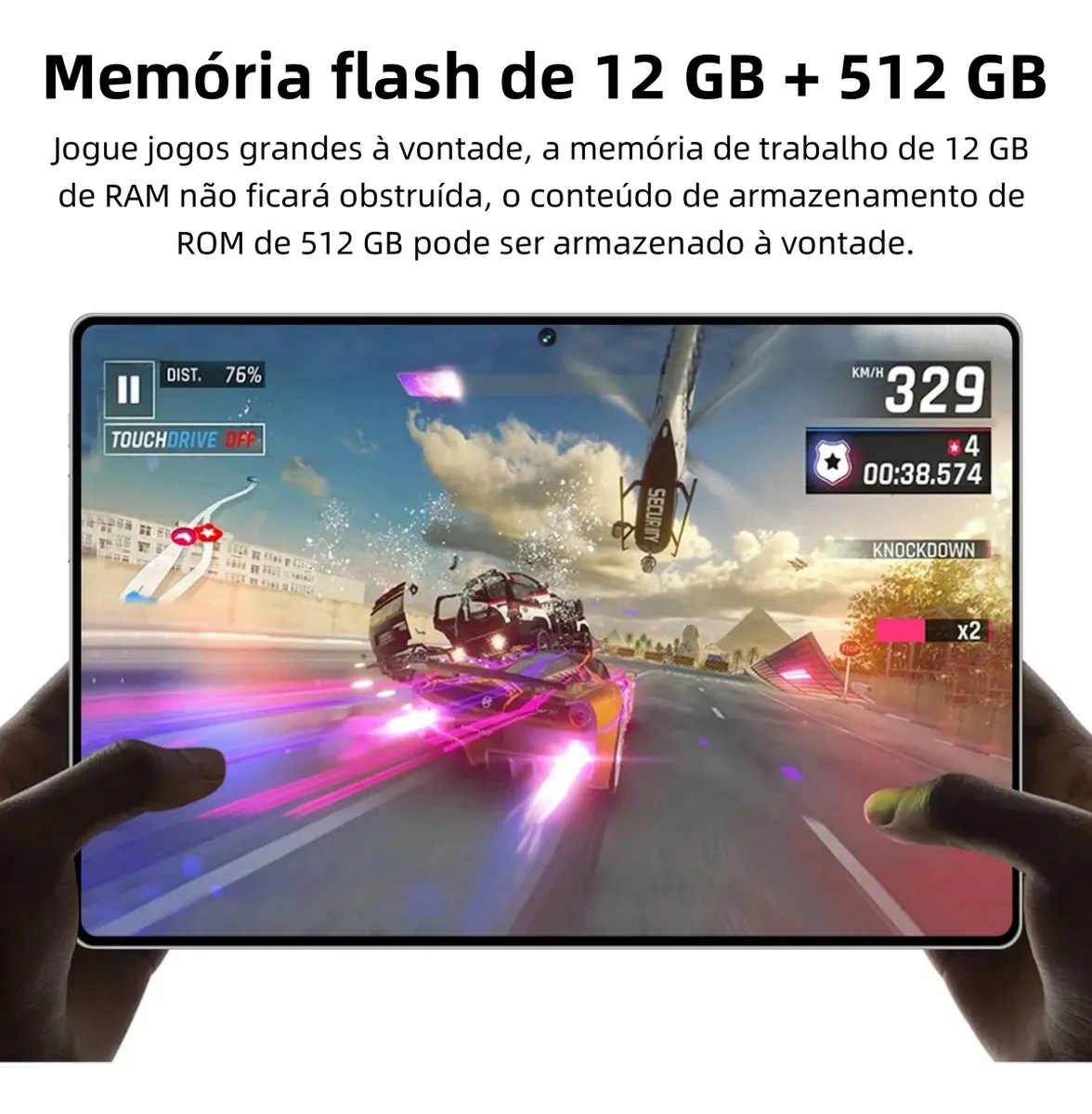 Tablet Android 13 Pro12 12gb+512gb - Imagem 4